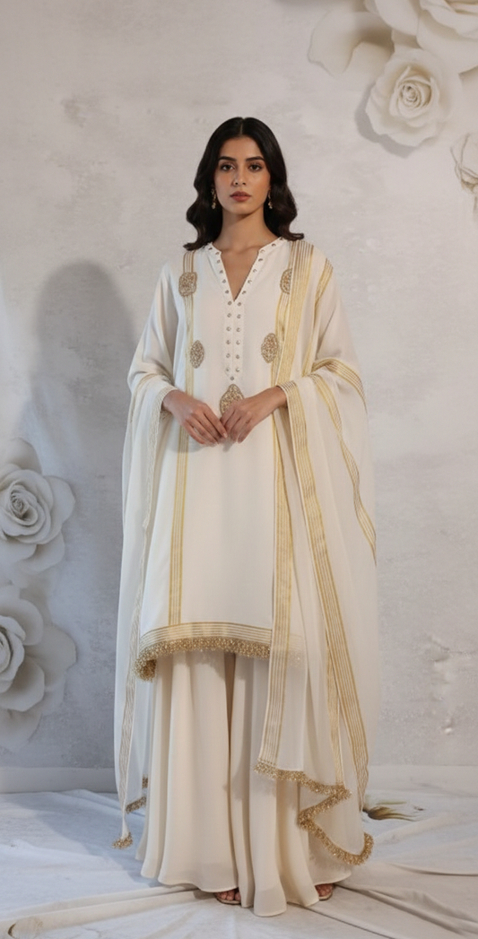 Kurta Set - Dhaka Malmal