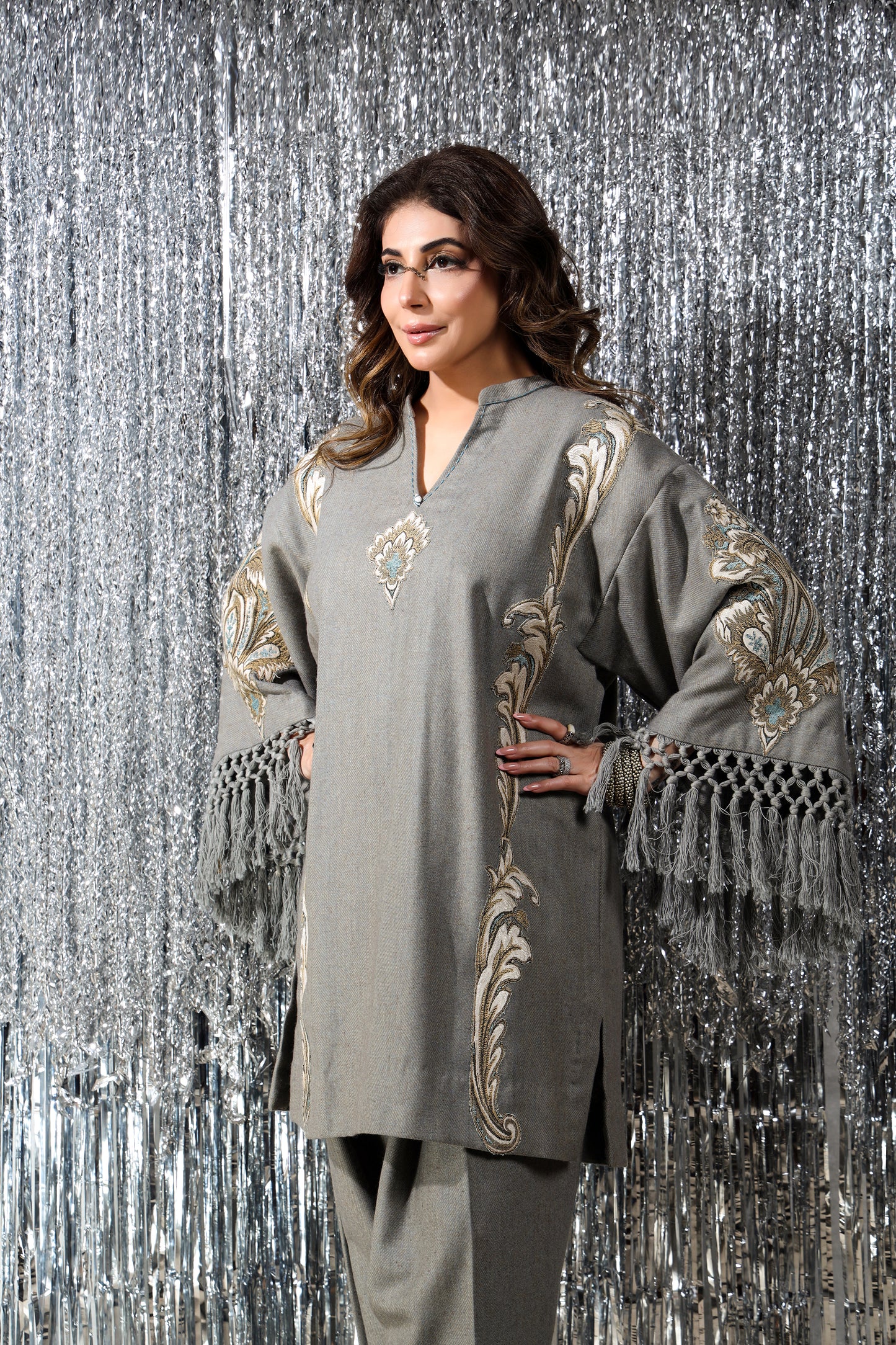 Winter - Pure Wool with Applique