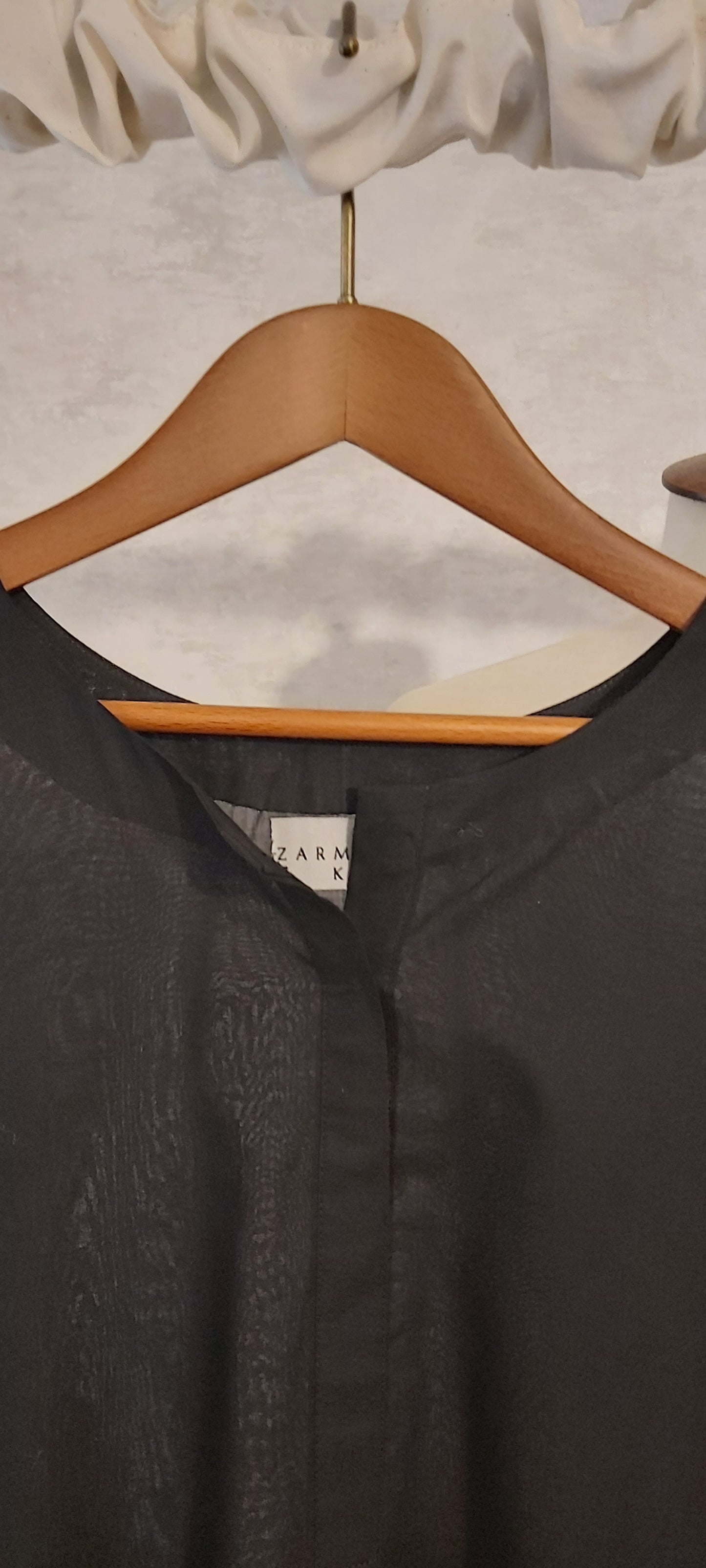 Summer Edit - Fine Lawn Plain Black Kurta