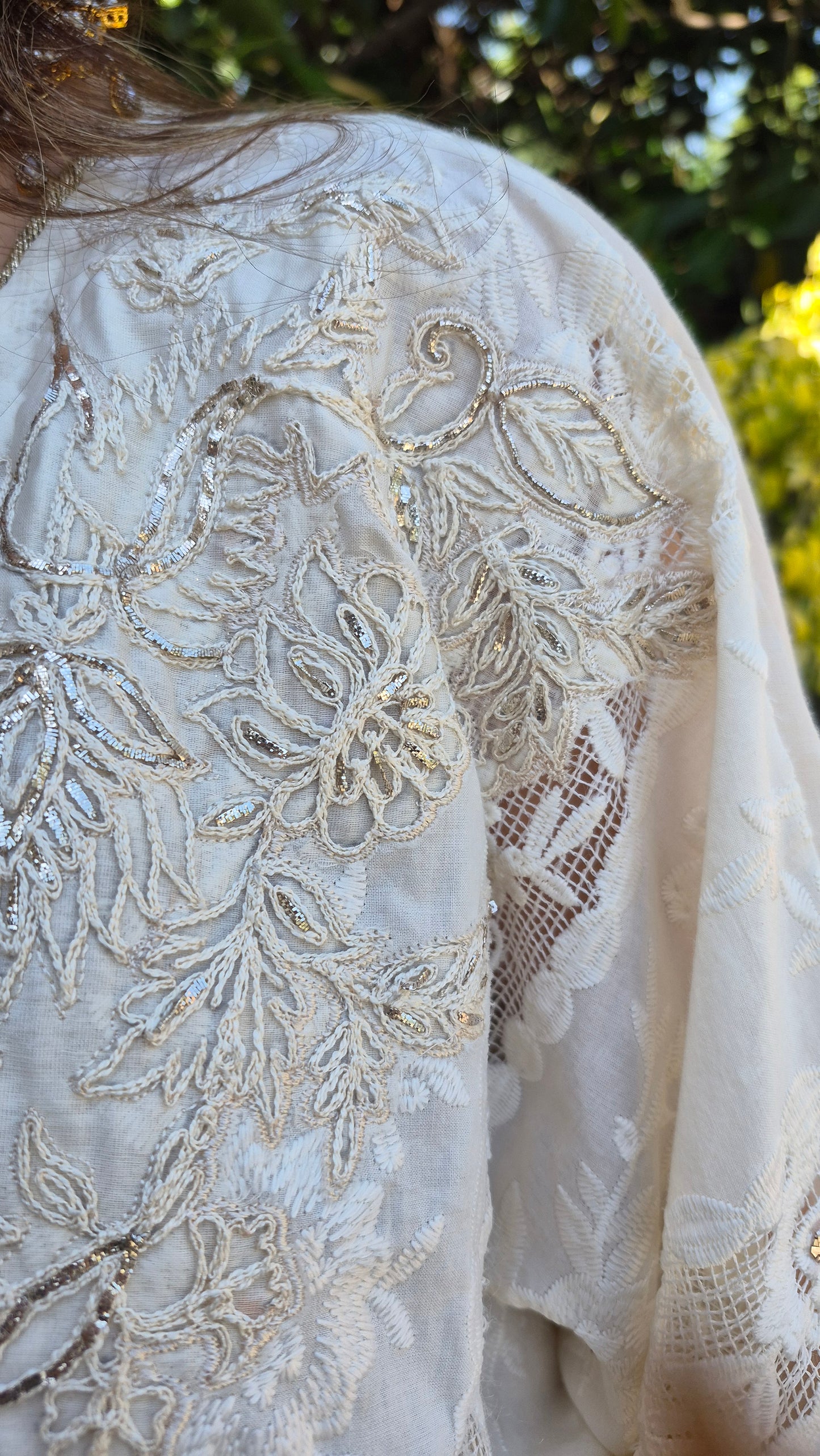 Kaftan Jacket Dhaka Malmal Lawn