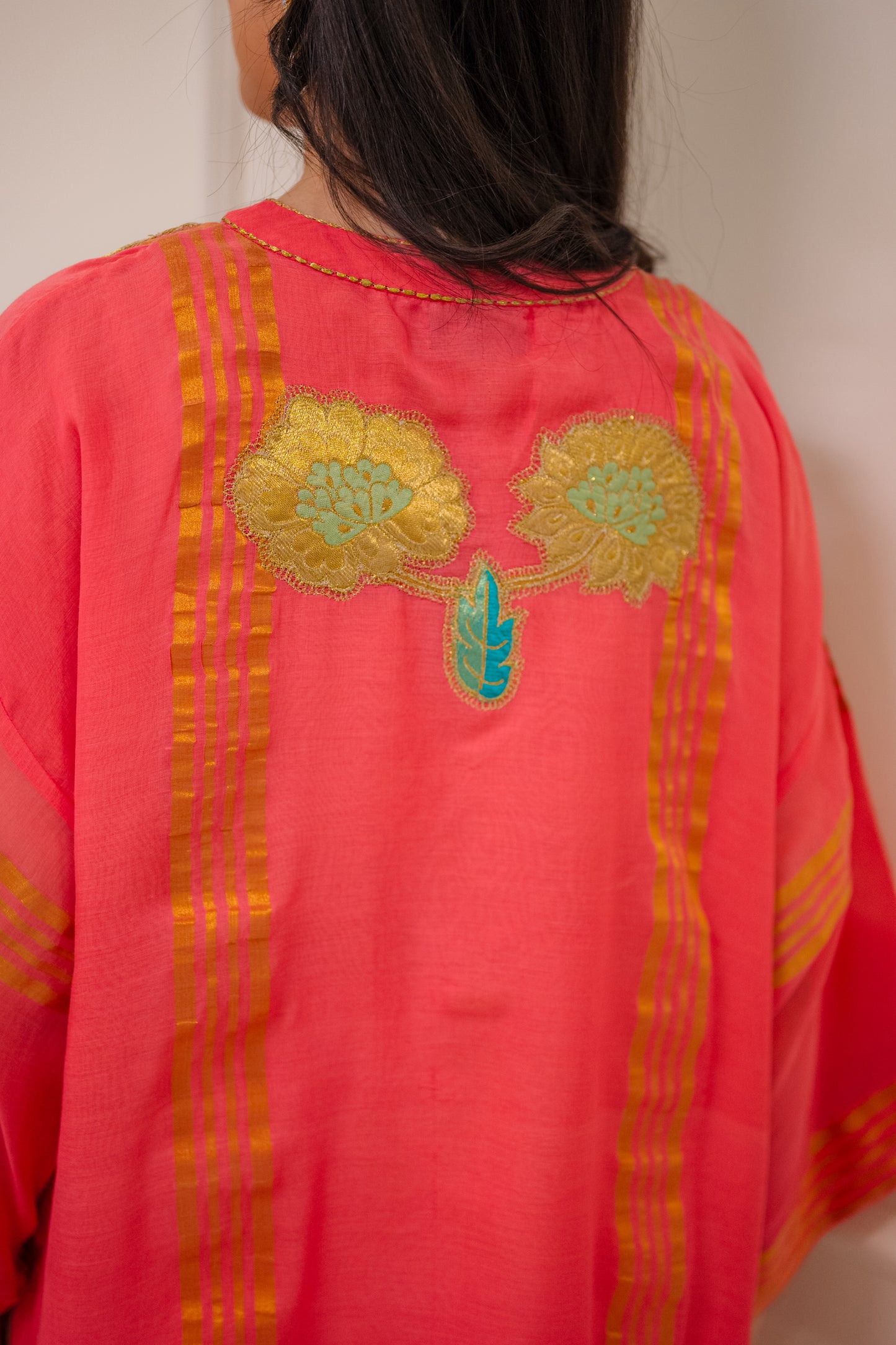 Summer Edit - Malmal Kimkhawab Collection - Hot Gulabi Pink