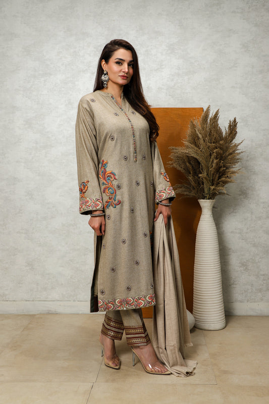 Wedding Wear - Pure Wool Embelished Kurta