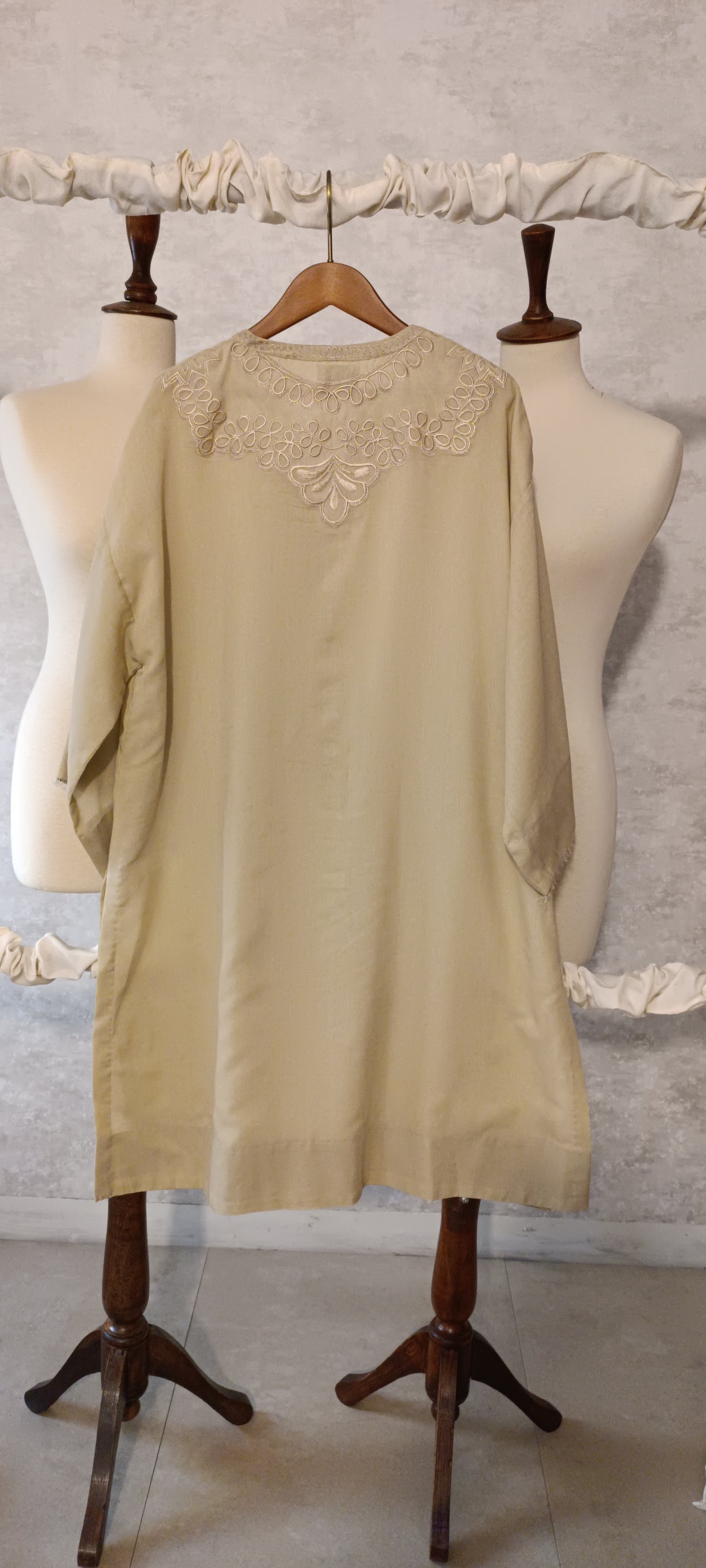 Summer Edit - Dhaka Malmal Kimkhawab Collection - Boutique Beige
