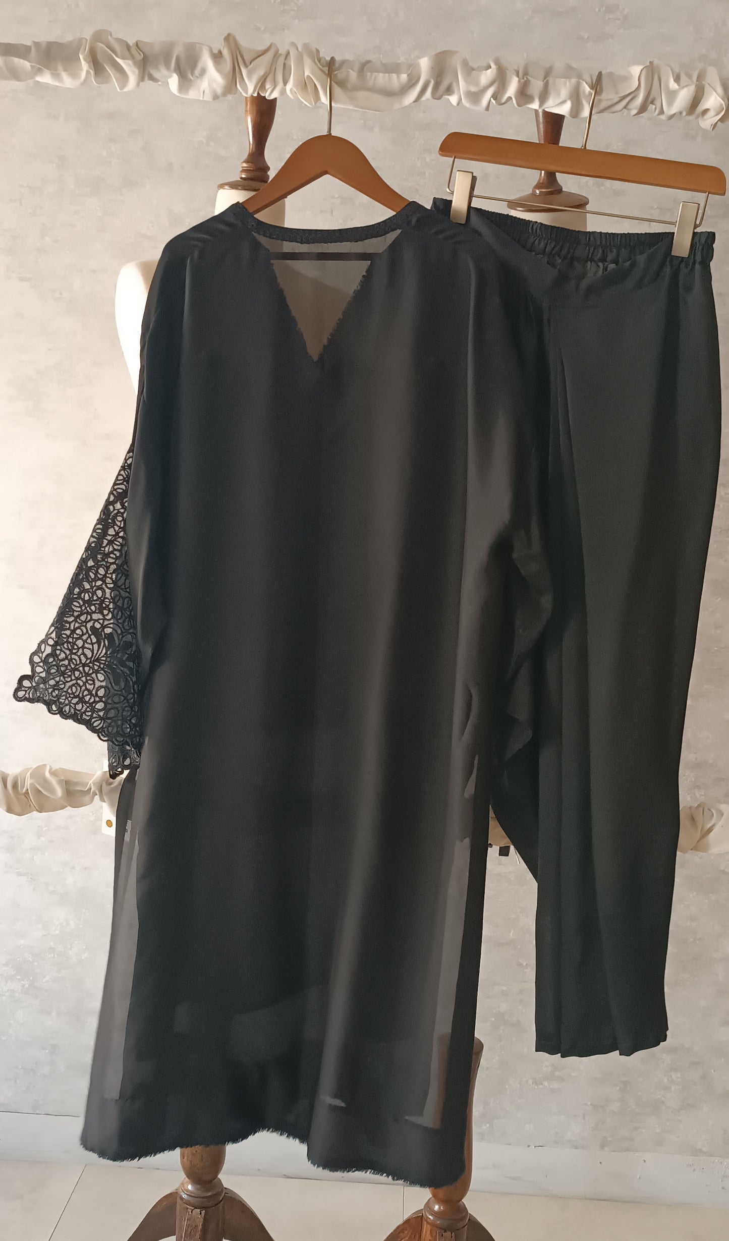 Summer Edit -- Slub Silk Kurta with Lungi
