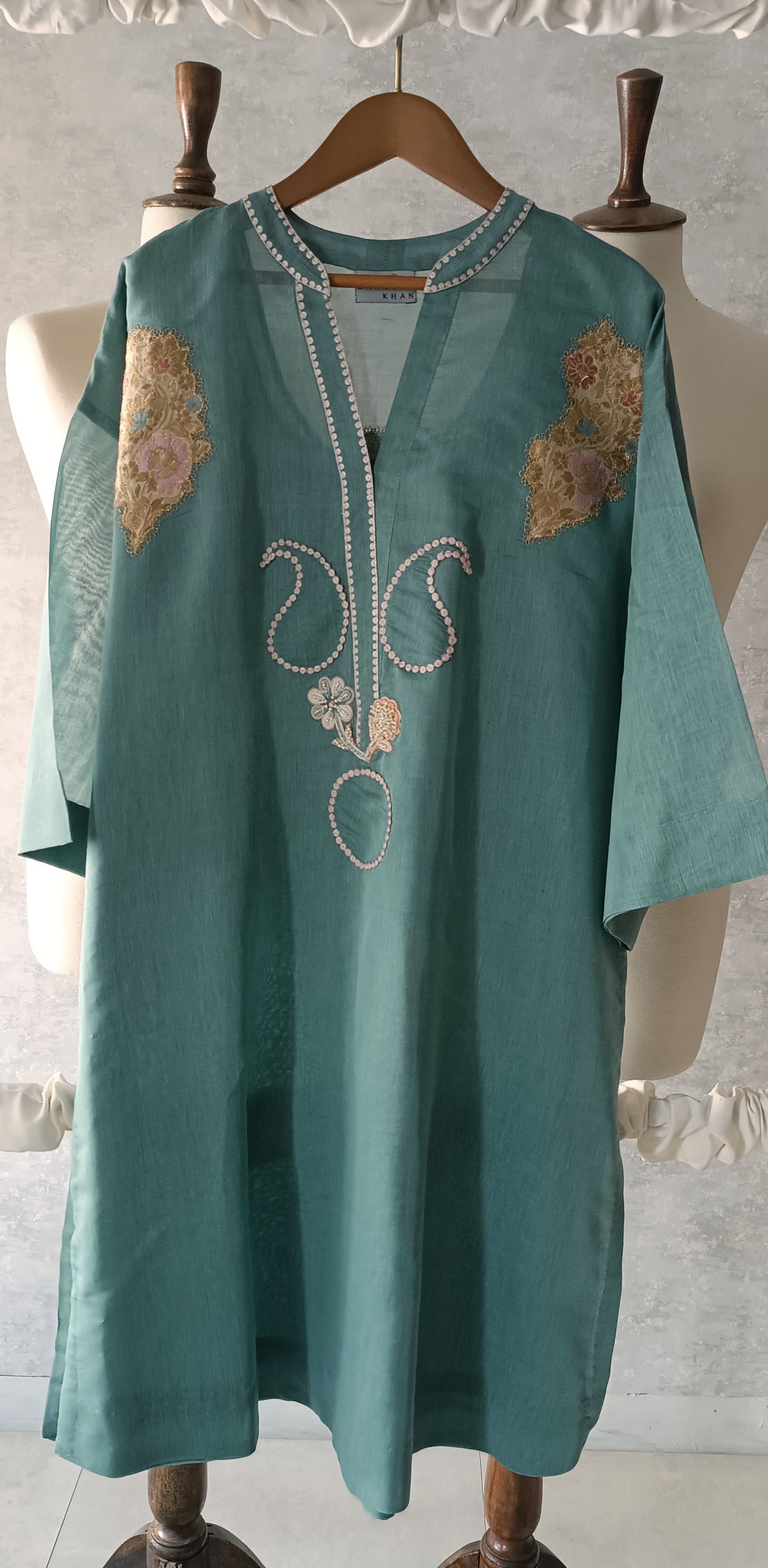 Summer Edit - Pure Chanderi - Light Teal