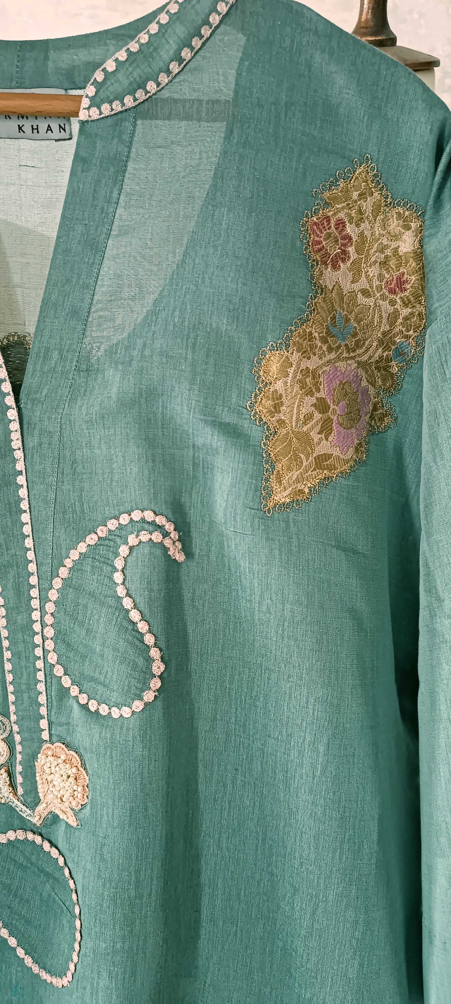 Summer Edit - Pure Chanderi - Light Teal