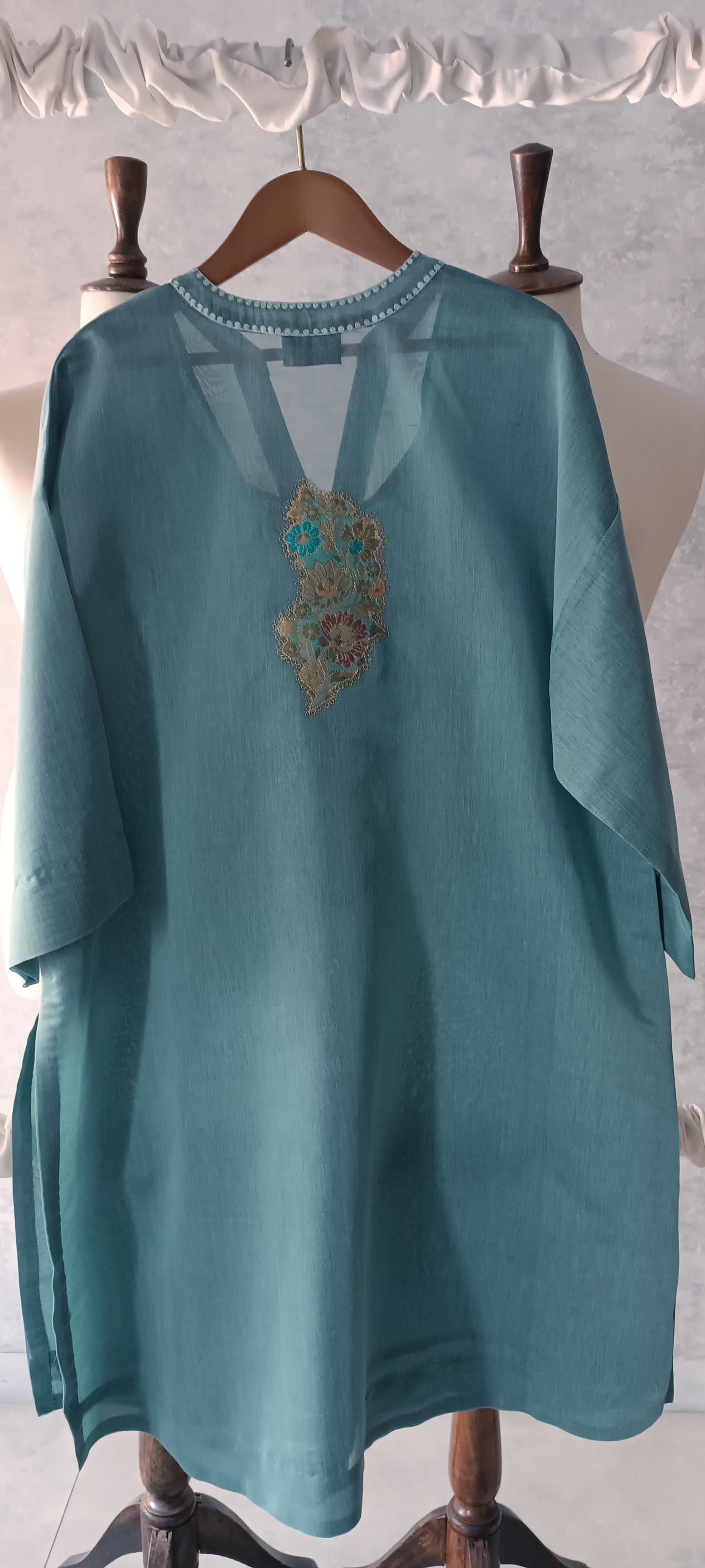 Summer Edit - Pure Chanderi - Light Teal