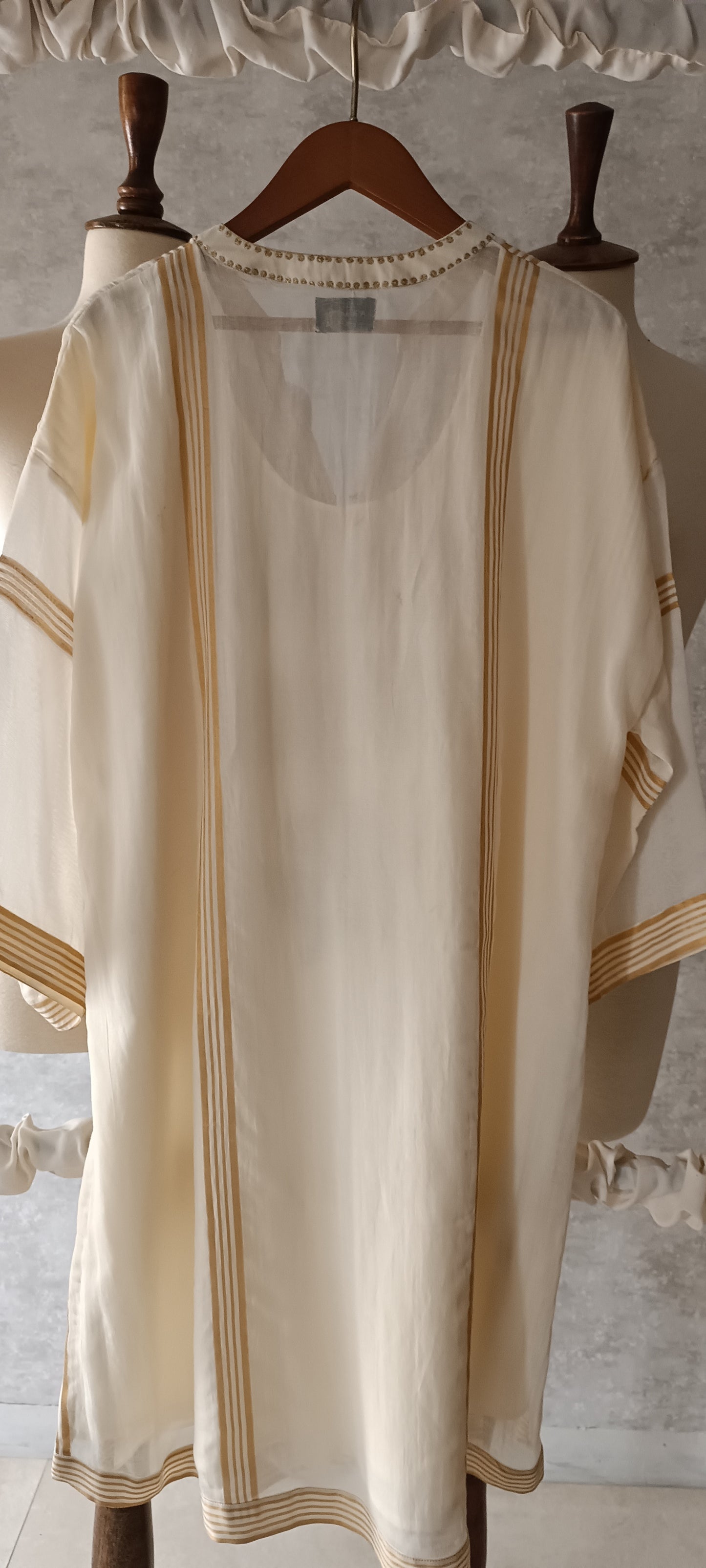 Summer Edit - Pure Dhaka Malmal Kimkhawab Collection - Ivory White