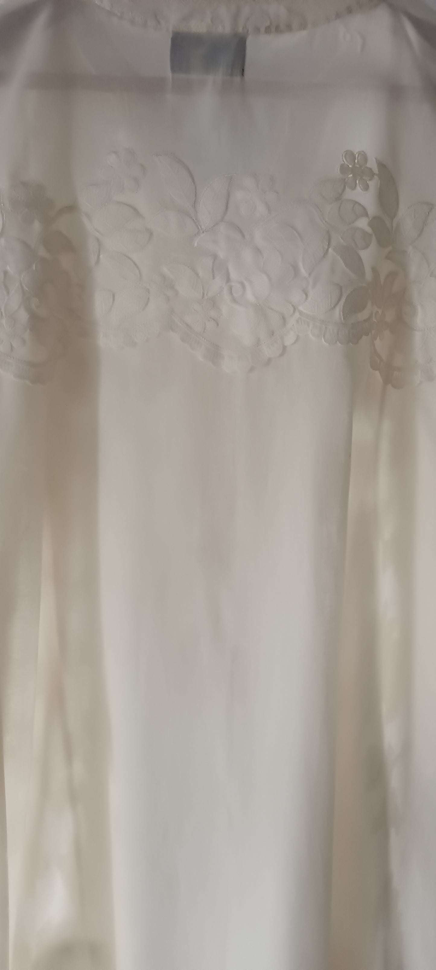 Summer Edit - Light Lawn Jaquard Shirt (Soft White)