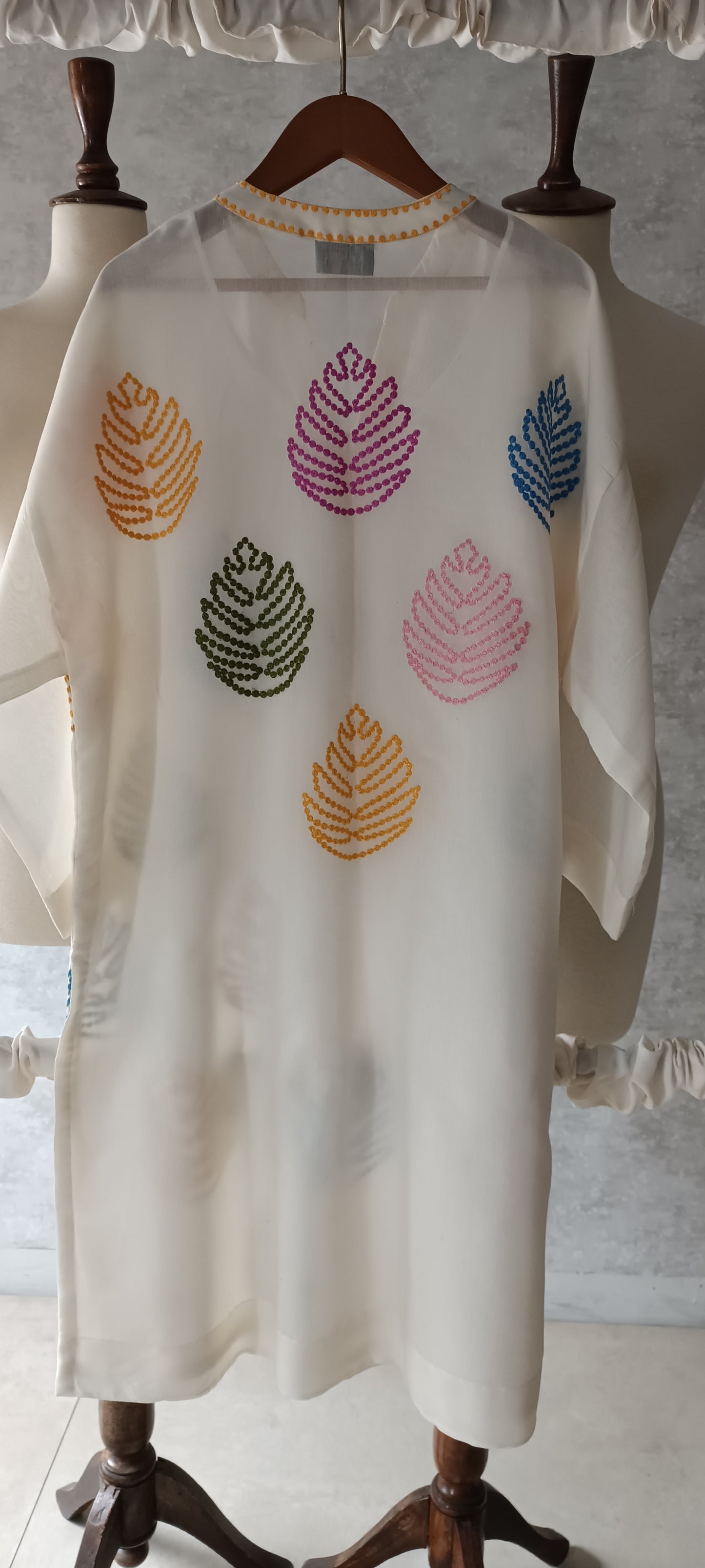 Summer Edit - Pure Kara cotton Kurta Soft White