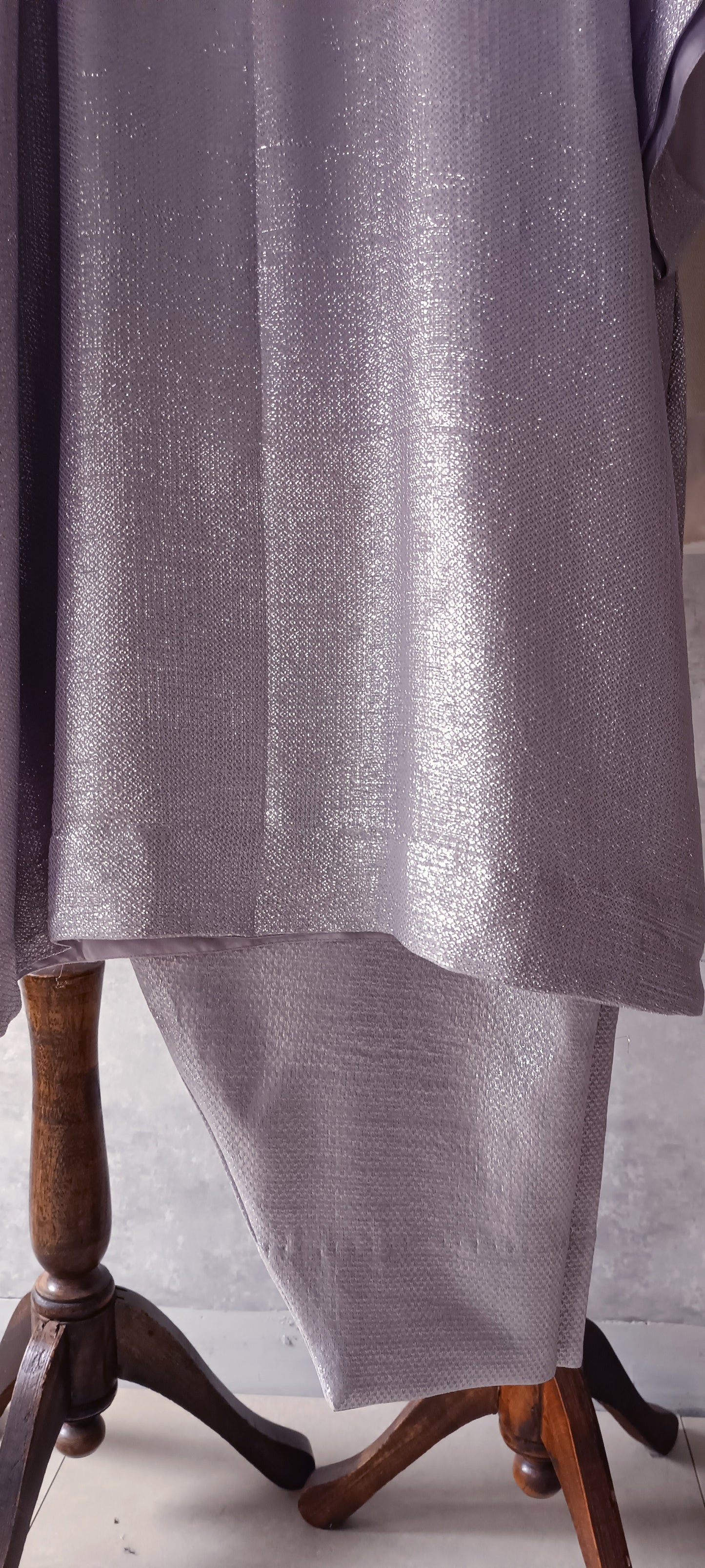 Wedding Edit - Pure Chaandi Zari Chiffon - Dreamy Lavendar