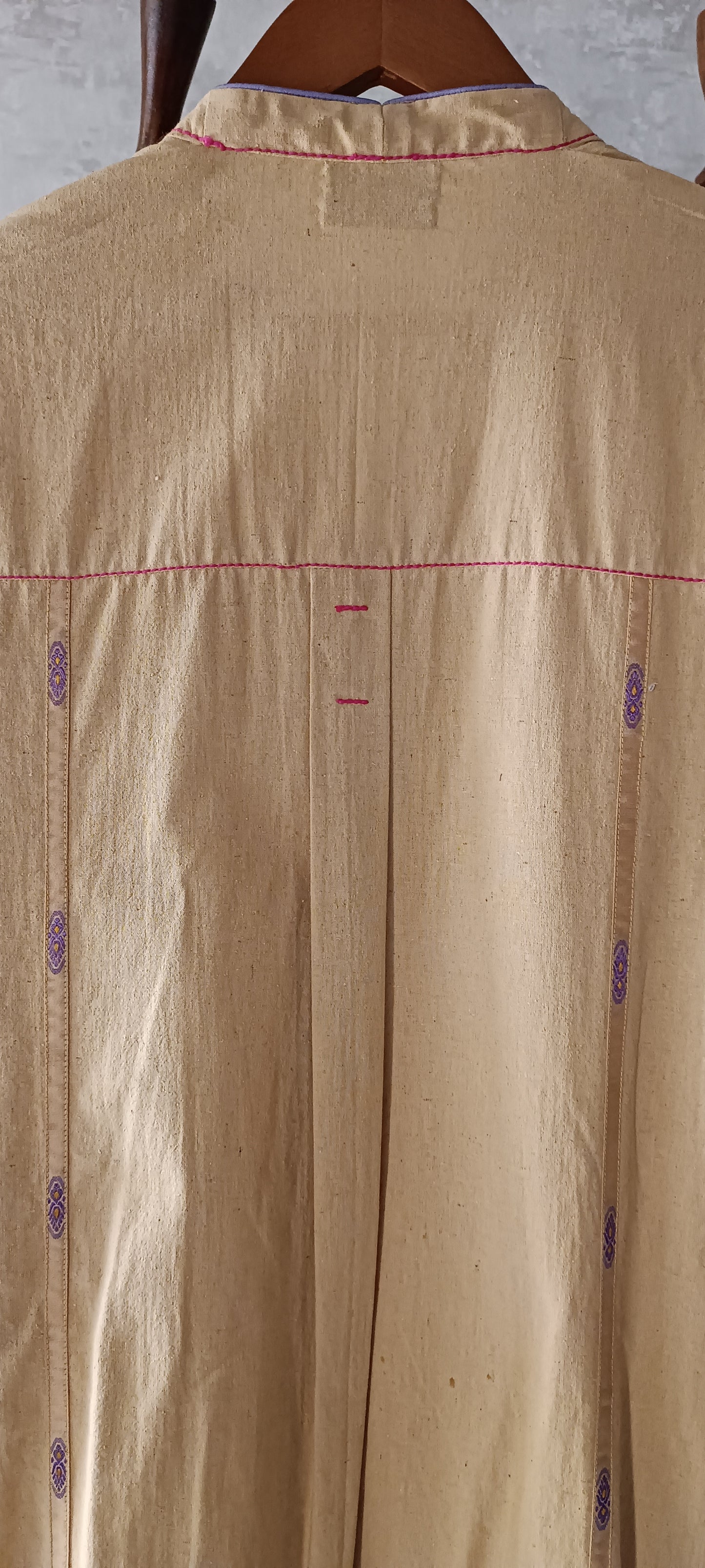 Winter Edit - Banarsi Cotton Karandi  - Beige