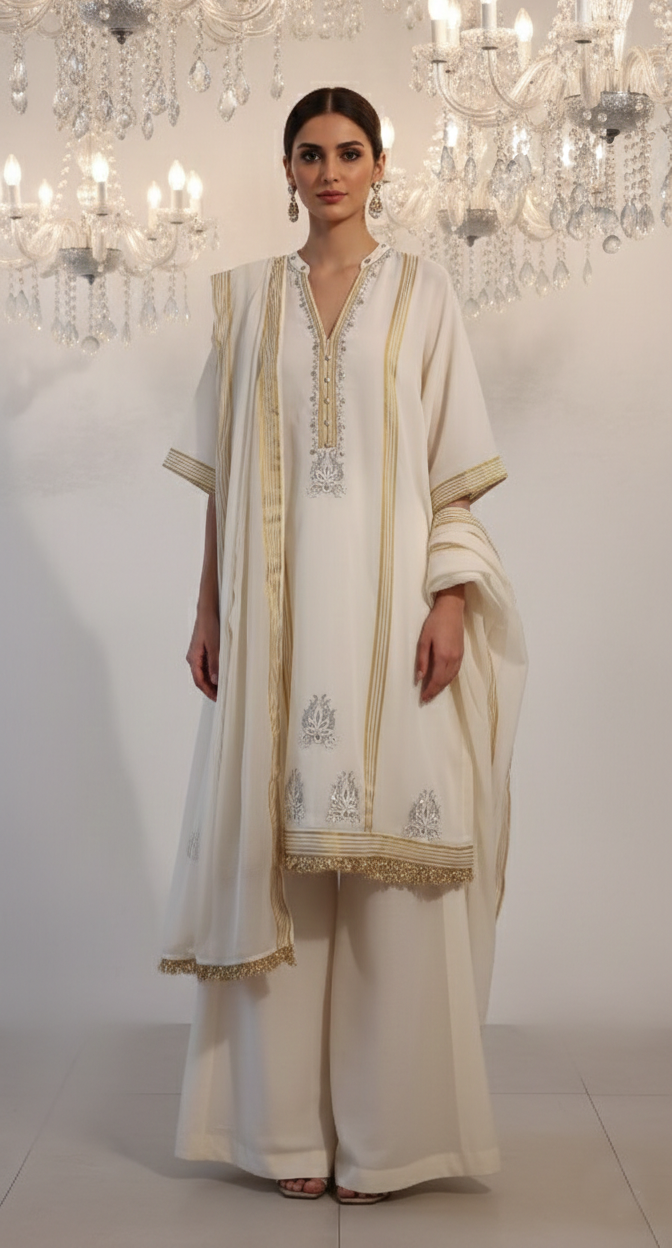 Kurta Set - Dhaka Malmal