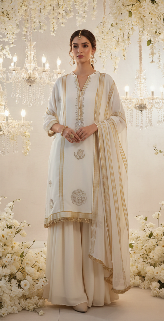 Kurta Set - Dhaka Malmal