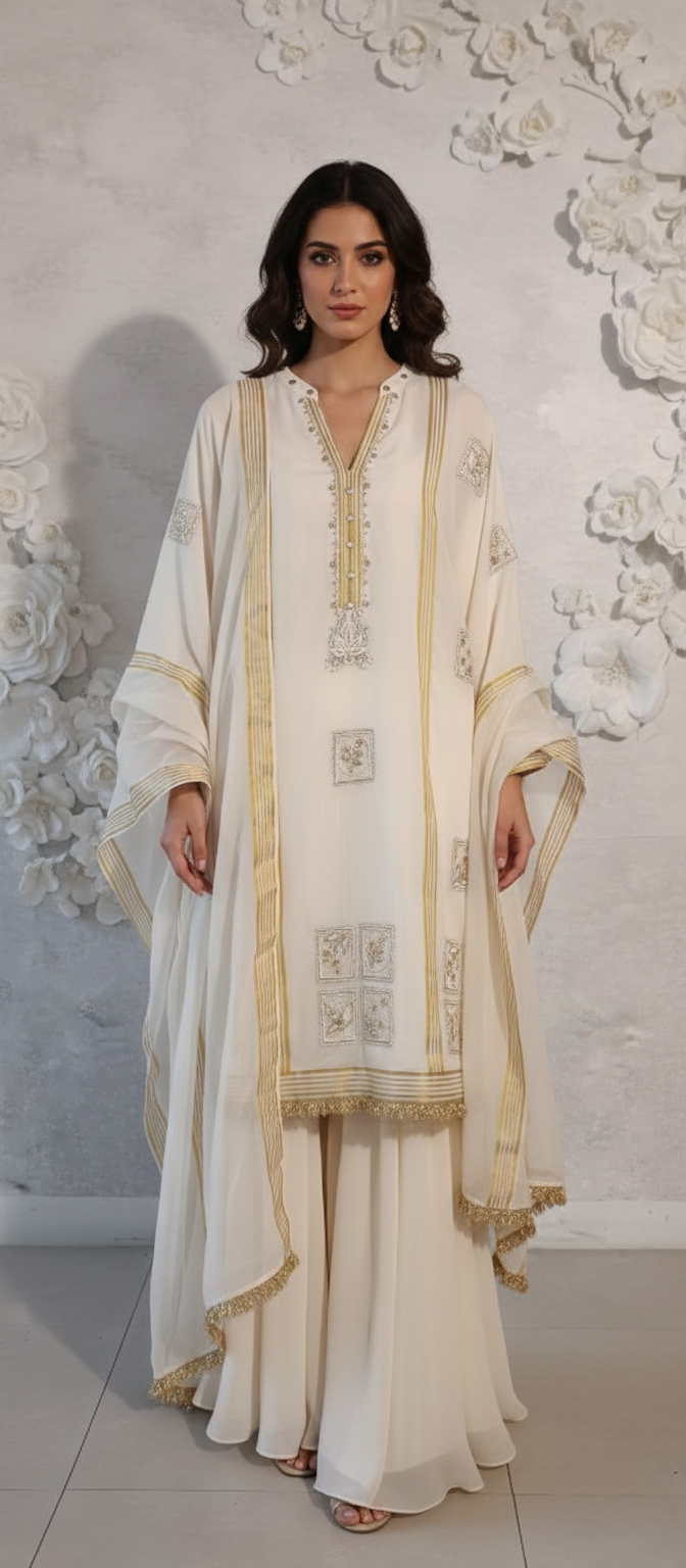 Kurta Set - Dhaka Malmal