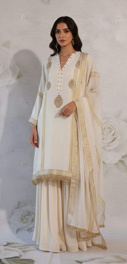 Kurta Set - Dhaka Malmal