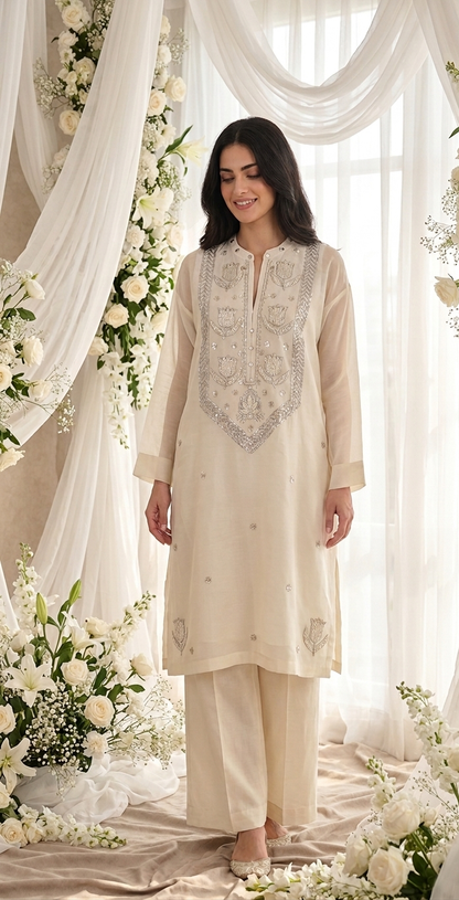 Dhaka malmal Tulip Kurta