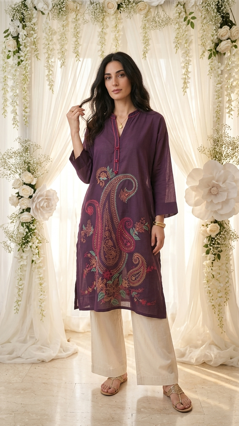 Kurta Pure Kara Cotton