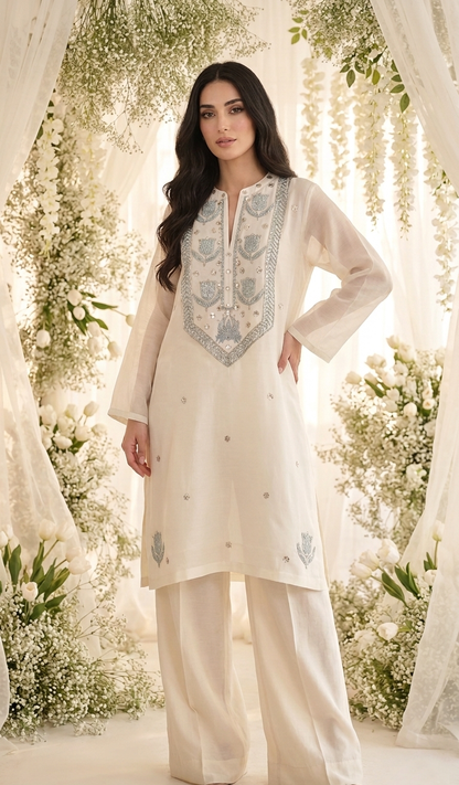 Dhaka malmal Tulip Kurta