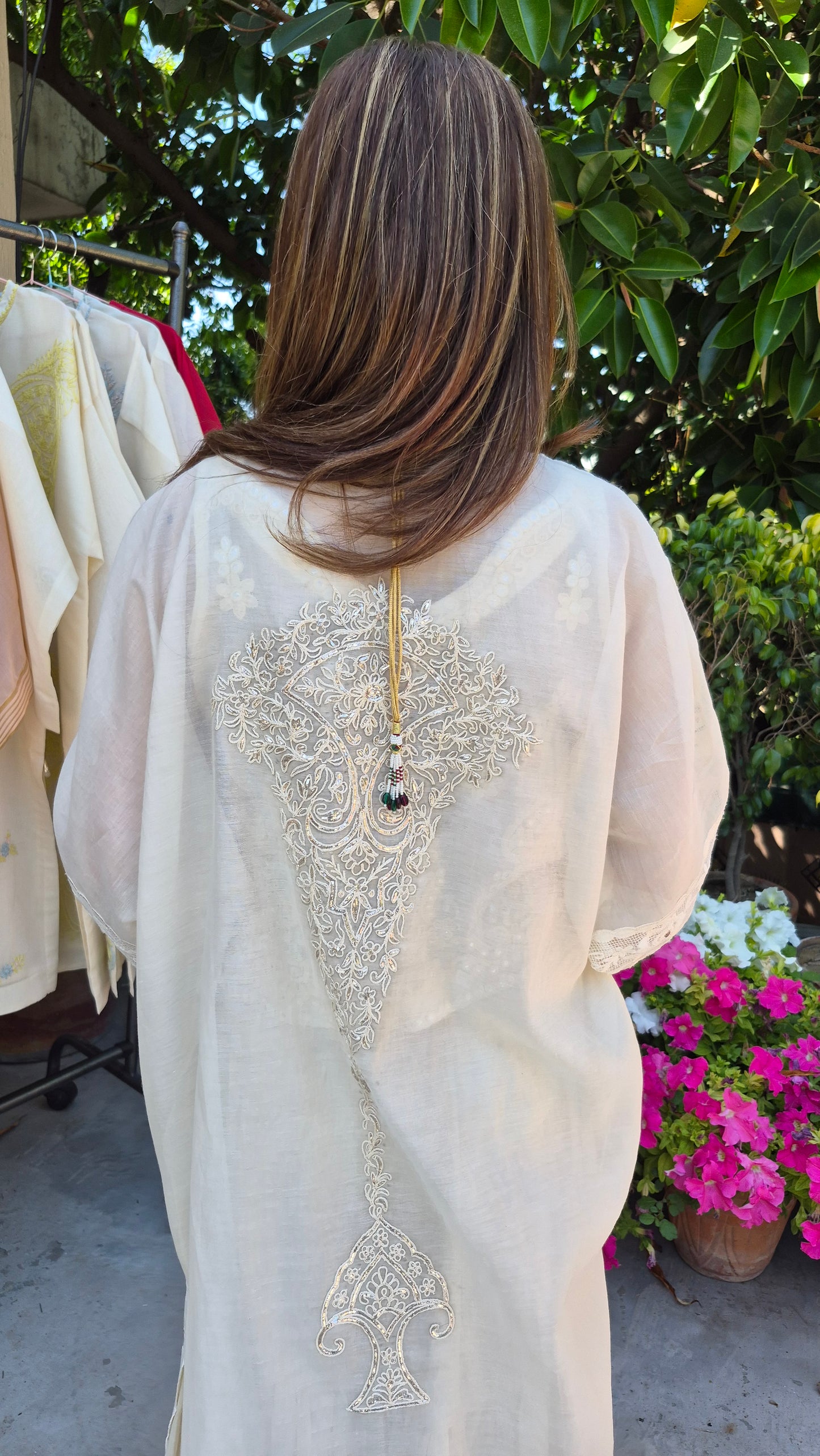 Kaftan Jacket Dhaka Malmal Lawn
