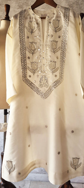 Dhaka malmal Tulip Kurta