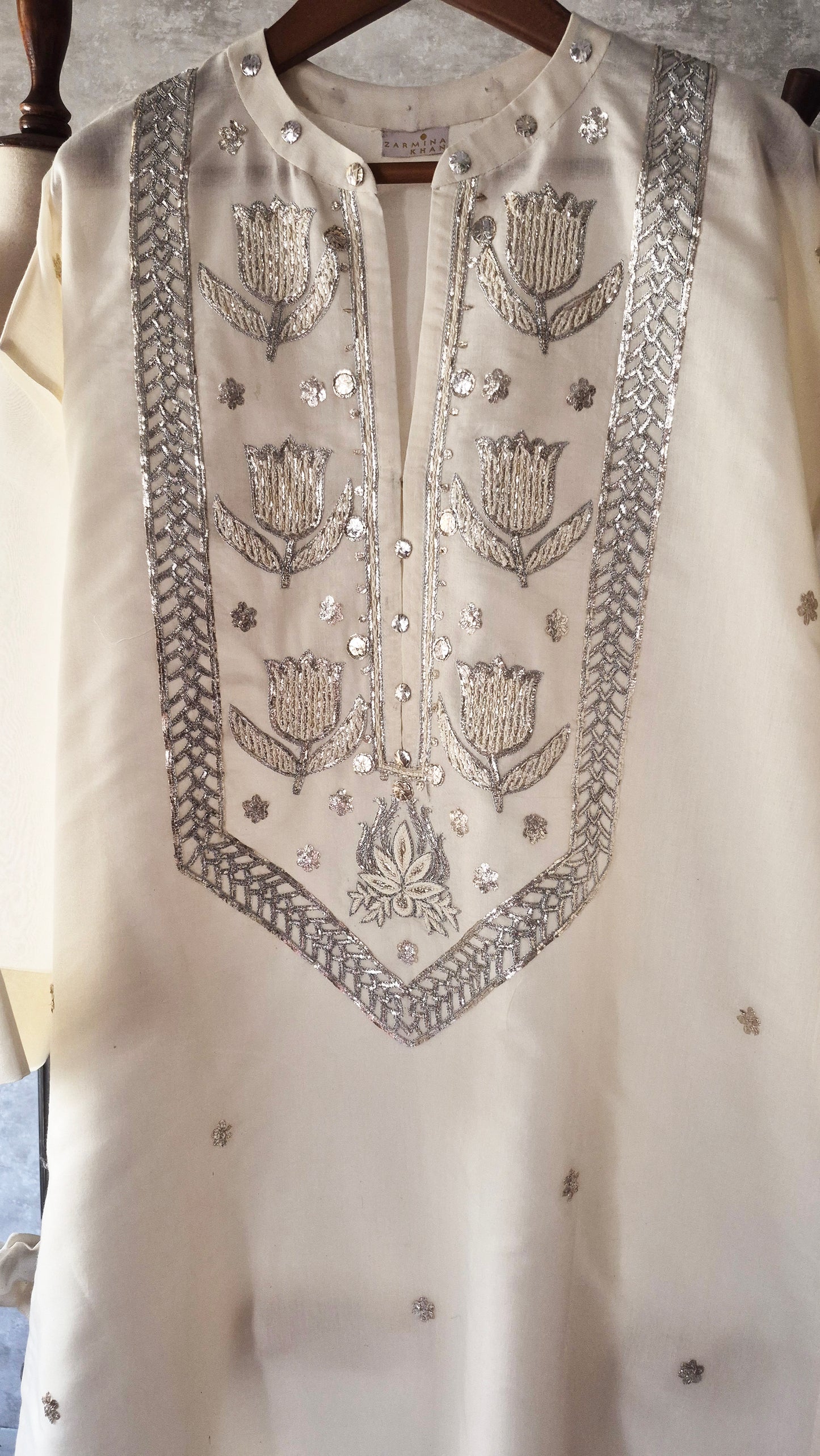 Dhaka malmal Tulip Kurta