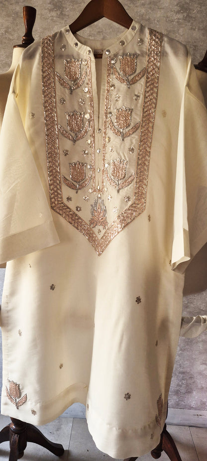 Dhaka malmal Tulip Kurta