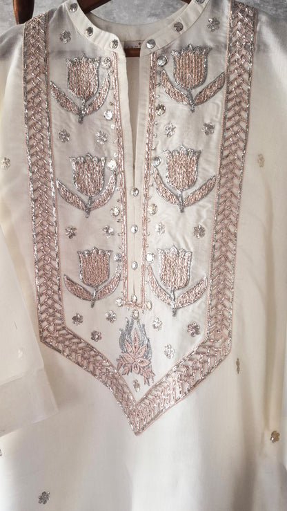 Dhaka malmal Tulip Kurta