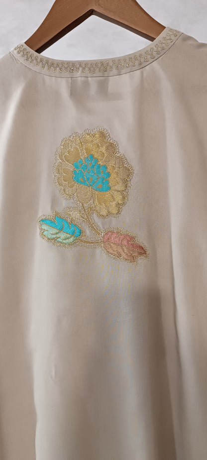 Summer Edit - Dhaka Malmal Kimkhawab Collection  - Boutique Beige