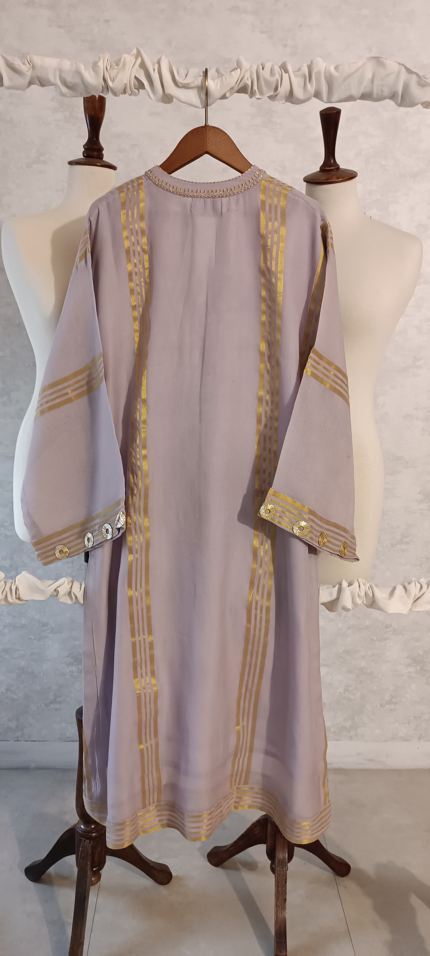 Summer Edit - Dhaka Malmal Kimkhawab Collection  - Cool Lavender