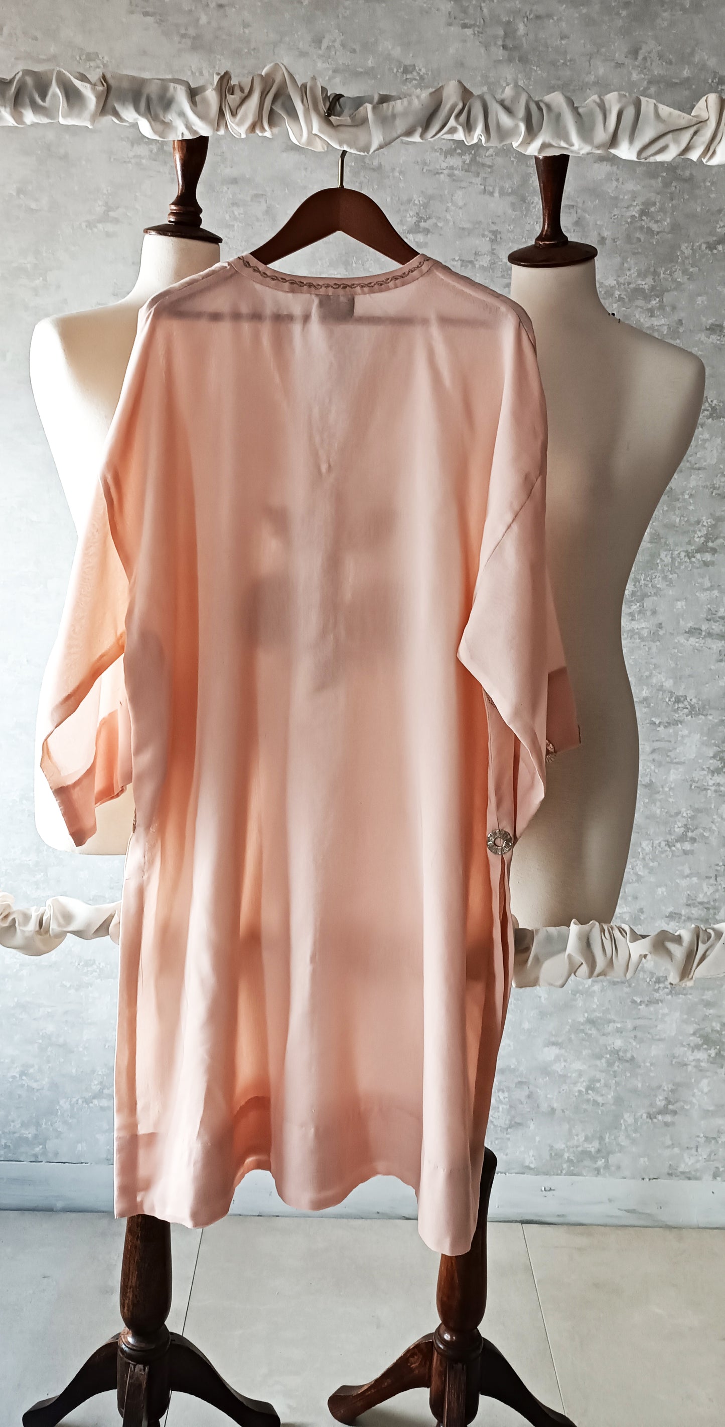Pure Dhaka Malmal Kimkhawab Collection - Light Gulabi