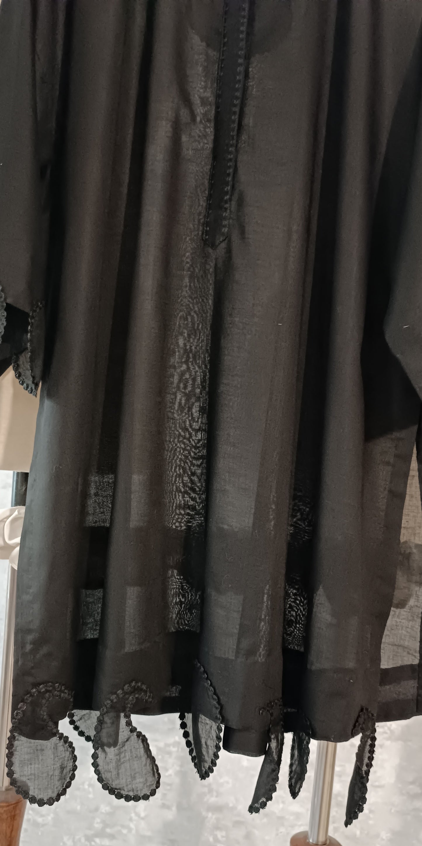 Black Edit - Malmal Kurta with Embroidery
