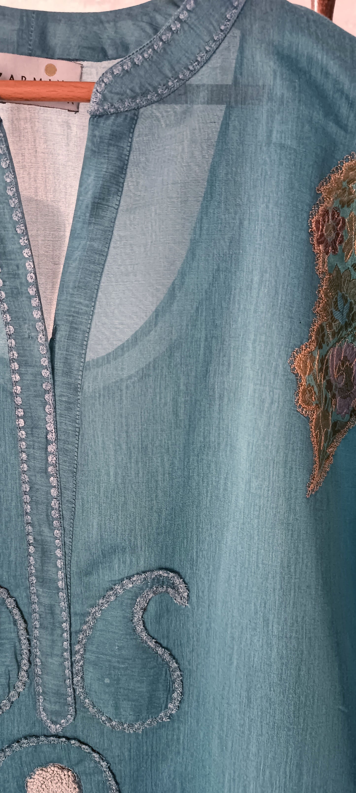 Summer Edit - Pure Kara Cotton  -  Teal Blue