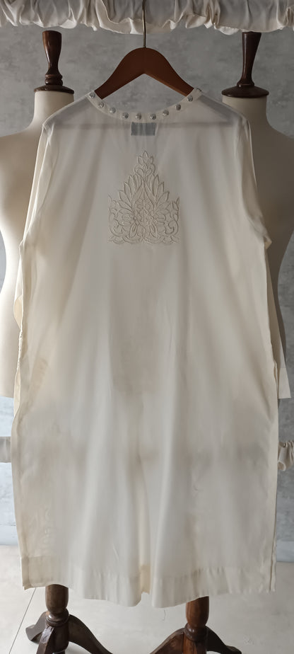 Summer Edit  - Pure Lawn Kurta Soft White