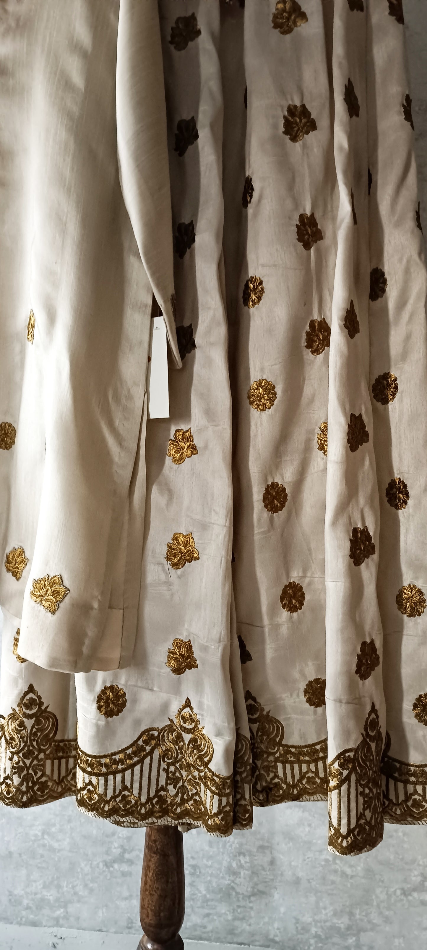 Wedding Edit - Raw Silk Eezar set - Ivory