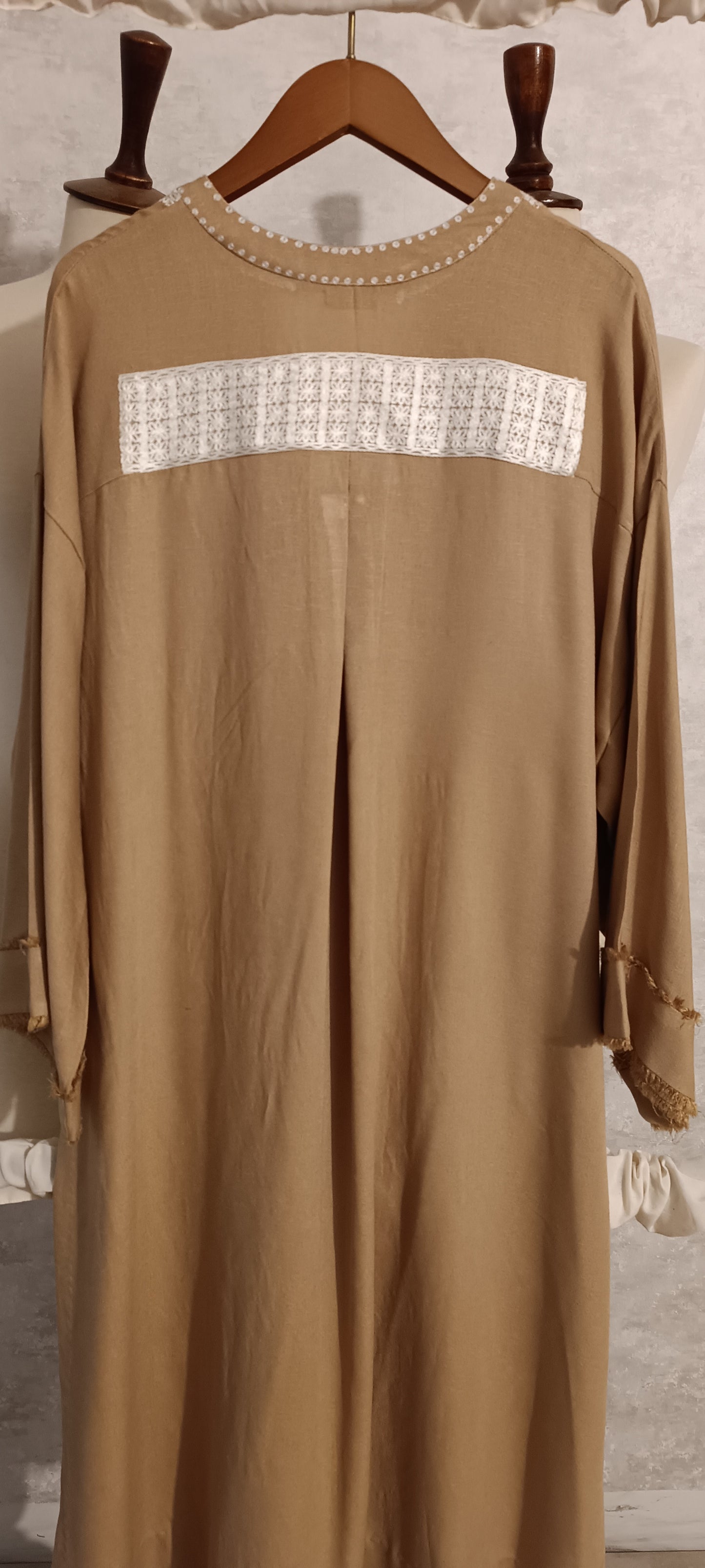 Winter Edit -  Pure Silk Karandi- Tan Brown