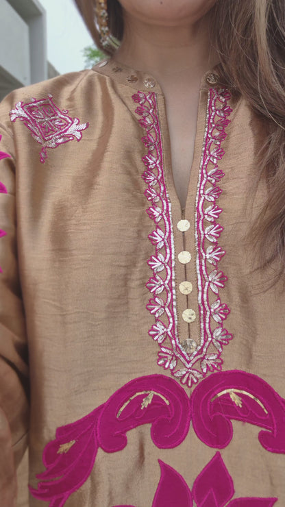 The Aureate Dahlia Kaftan