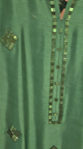 Kaftan Rich Emerald Green