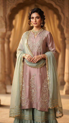Lavendar Heritage Paisely