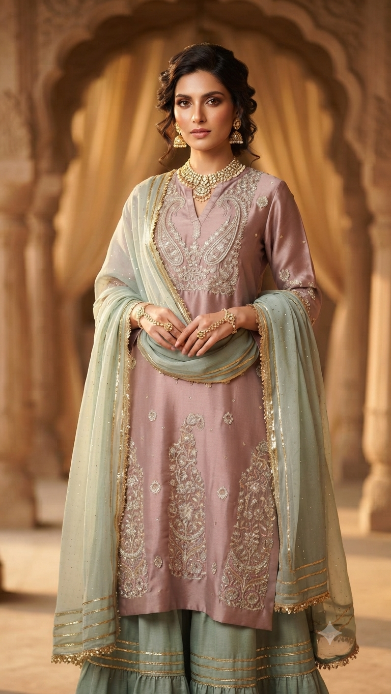 Lavendar Heritage Paisely