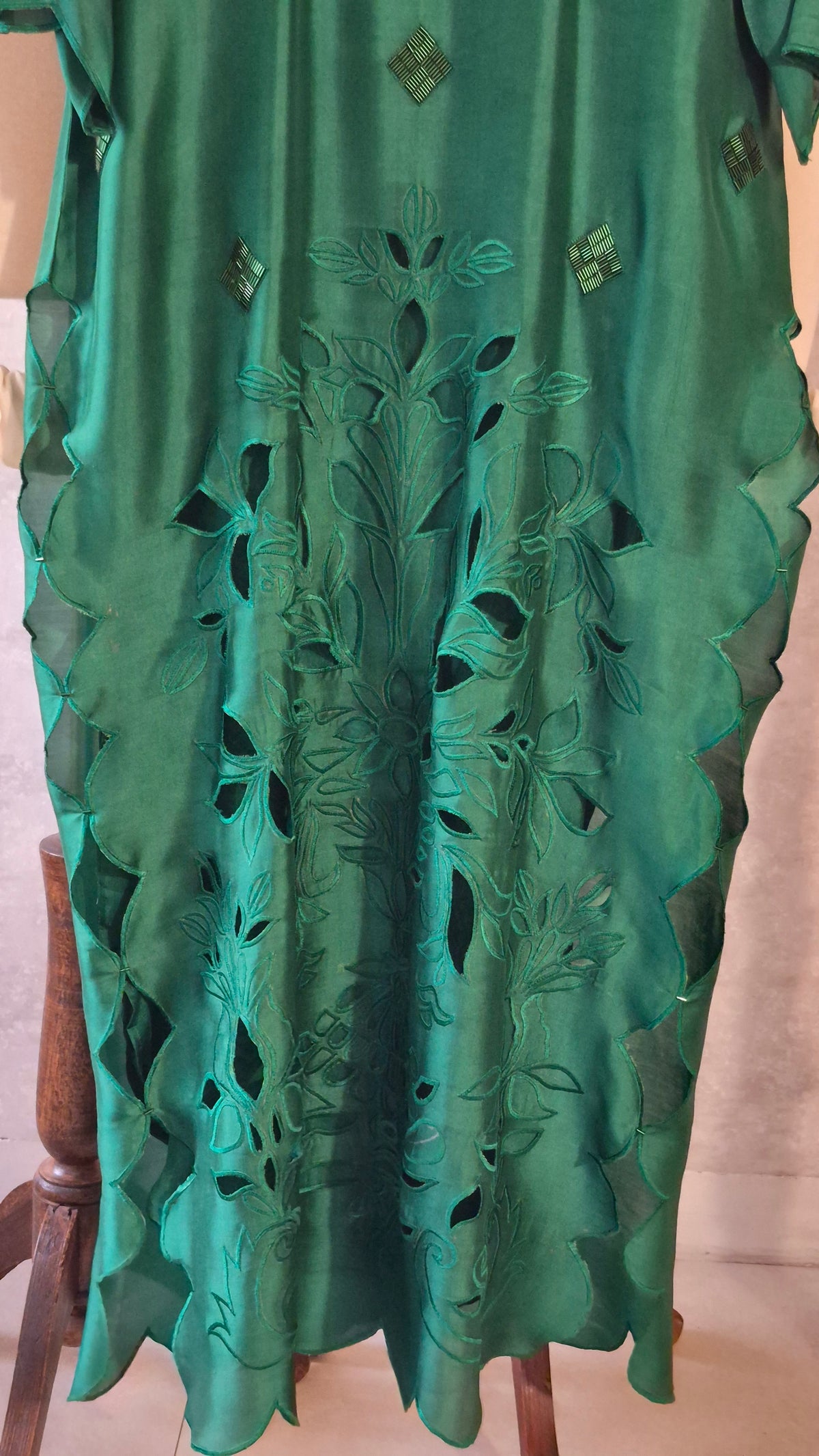 Kaftan Rich Emerald Green