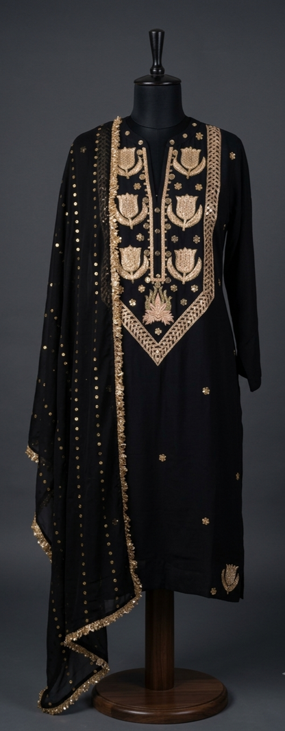 Dhaka malmal Tulip Kurta