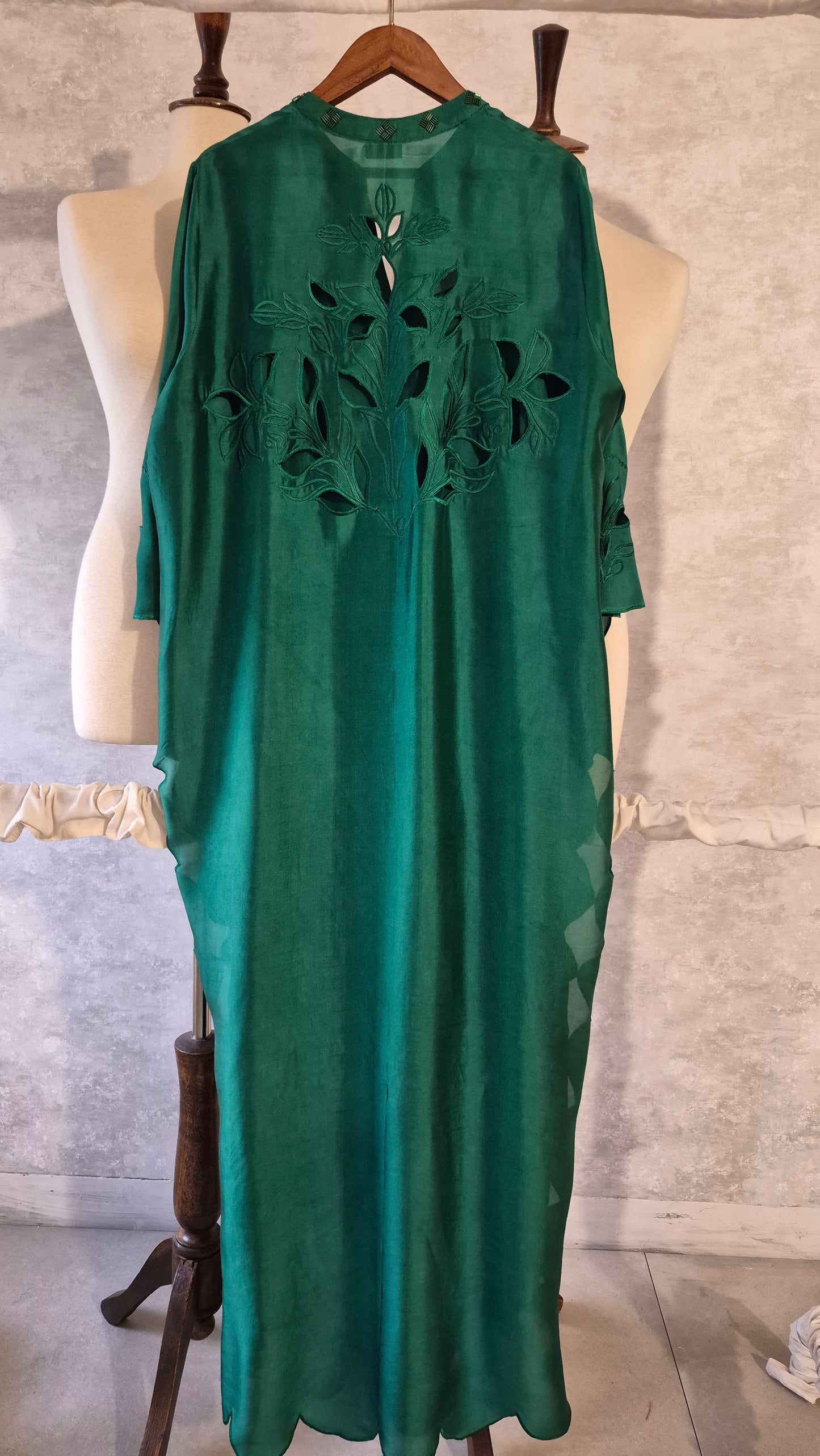 Kaftan Rich Emerald Green
