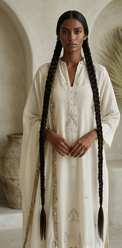Kurta Set - Dhaka Malmal