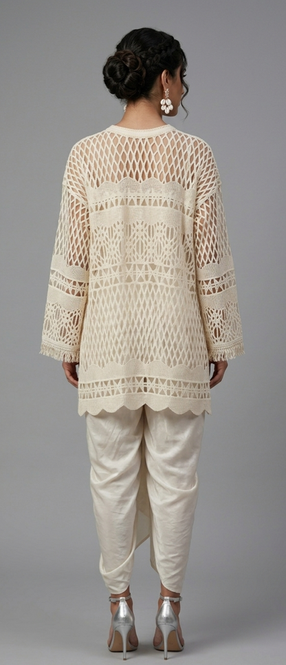 Kurta Ethereal Lattice