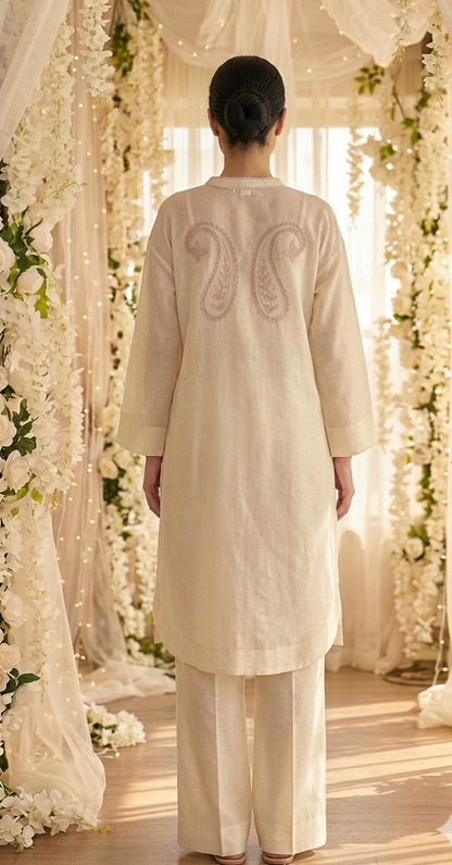 Kurta Pink Paisley