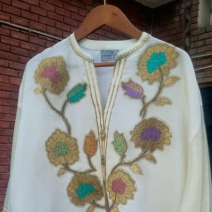 Summer Edit - Kara Cotton - Kimkhawab Collection (White)